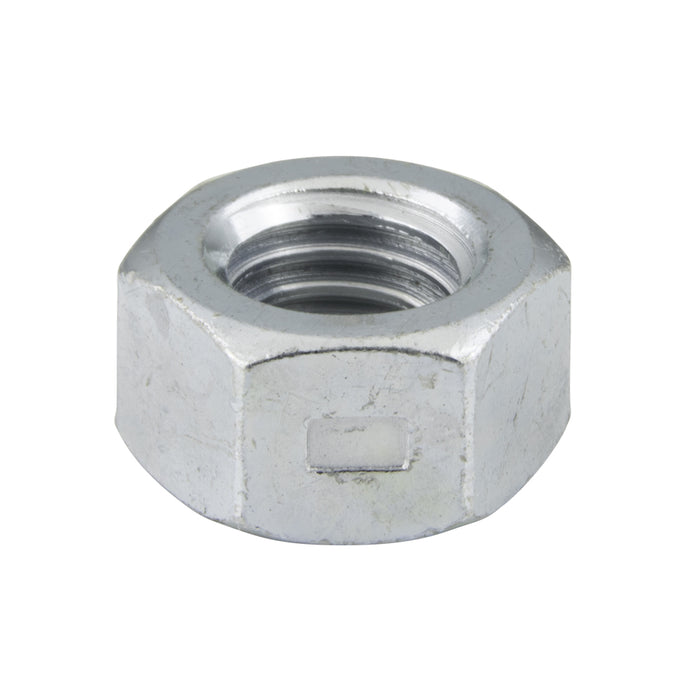 Écrou central hexagonal fini 3/8"-16 UNC GR. A en acier zingué et ciré par Spaenaur Inc.