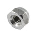 Écrou borgne, M6 x 1,00 mm, largeur à plat (WAF) 10,0 mm, épaisseur (THK) 9,0 mm, aluminium, conforme à la norme DIN 917, fabriqué par Spaenaur Inc.