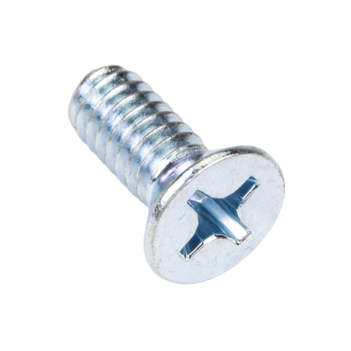 Machine Screw, Flat Head, Phillips Drive, 5/16"-18 UNC x 1" Length, Steel Zinc Plated by Spaenaur Inc.
