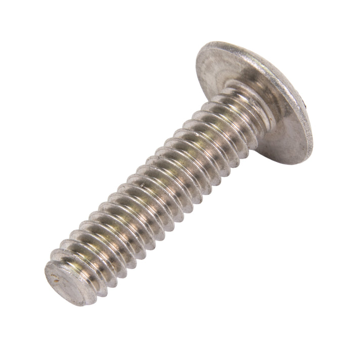 Security Screw, Flat Head Torx TR20 Drive, M4 x 25 mm Length, Stainless Steel by Spaenaur Inc.