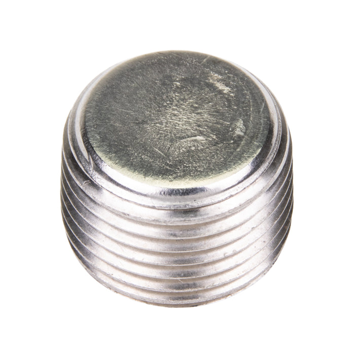 Hex Socket Taper Plug Dryseal 1/8"-27 NPTF, 3/4" Taper Length tolerance: .300"-.324" 18-8 Stainless Steel by Spaenaur Inc.