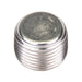 Hex Socket Taper Plug Dryseal 1/8"-27 NPTF, 3/4" Taper Length tolerance: .300"-.324" 18-8 Stainless Steel by Spaenaur Inc.