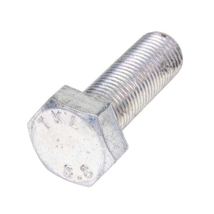 Hex Head Cap Screw DIN 933 M6 x 1.00 x 40mm LG, Full Thread Class 8.8 Steel Yellow Zinc Plated DIN 933/8.8-YZ M6X40 by Spaenaur Inc.