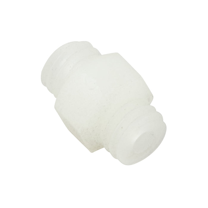 Raccord miniature #10-32 à #10-32 UNF en nylon