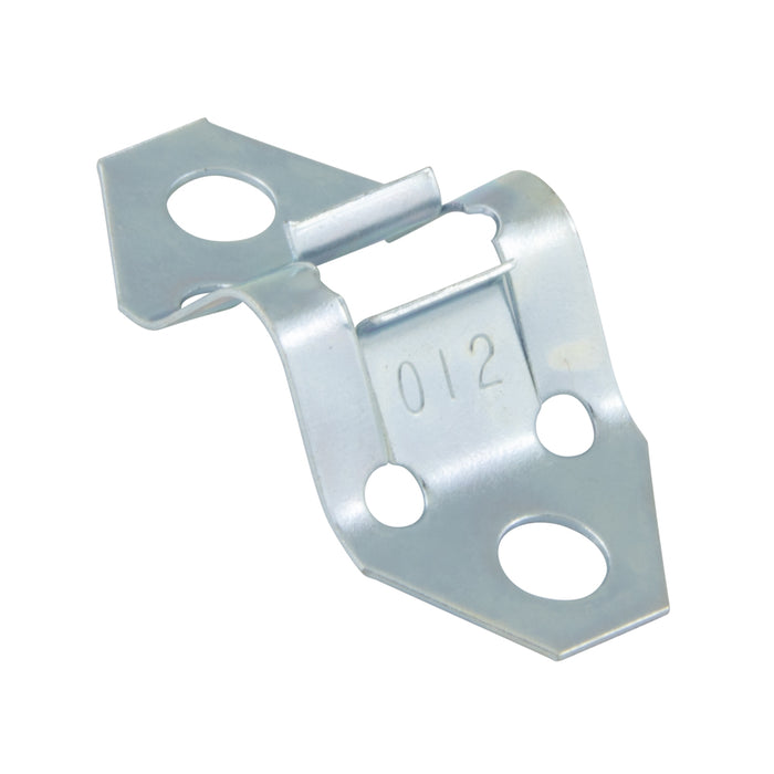 Ball Stud Receptacle (Speed Clip) .145" Hole DIA, .97" L x .44" W x .031" THK Spring Steel Phosphate & Oil Finish by Spaenaur Inc.