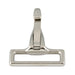Spring Snap, Loop Eye 2" Eye,1 3/4" Oal, .177" Snap Opening Cast Malleable Iron Nickel Plated by Spaenaur Inc.