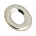 Sheet Brass Grommet And Washer (116-106 And 116-206) 144/Pk 3/16" Hole DIA., Size #00 Brass Nickel Plated by Spaenaur Inc.
