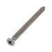 Tapping Screw, Oval Head Phillips Drive, Type AB, #10 x 2-1/4" Length, Low Carbon Steel Black Zinc Plated by Spaenaur Inc.