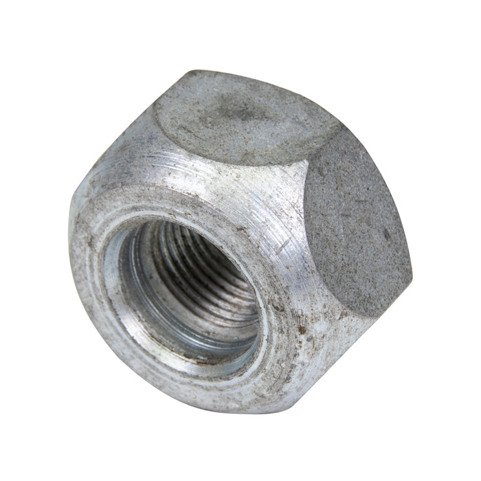 Écrou de roue, filetage à gauche fin 3/4"-16 UNF, 1 1/2" A/F, 7/8" HT en acier zingué par Spaenaur Inc.