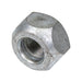 Écrou de roue, filetage à gauche fin 3/4"-16 UNF, 1 1/2" A/F, 7/8" HT en acier zingué par Spaenaur Inc.
