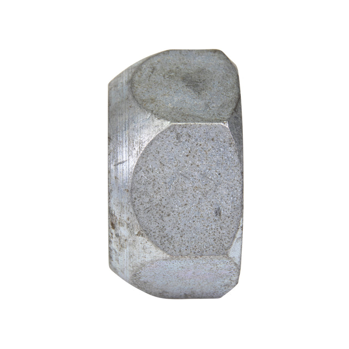 Écrou de roue, filetage à gauche fin 3/4"-16 UNF, 1 1/2" A/F, 7/8" HT en acier zingué par Spaenaur Inc.