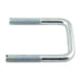 Square Bend U-Bolt 3/8"-16 UNC x 3 3/4" (4" x 7") Steel Zinc Plated by Spaenaur Inc.