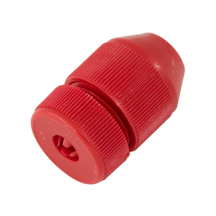 Adjustable Drill STop 1/4"-1/2" Range Nylon Red by Spaenaur Inc.