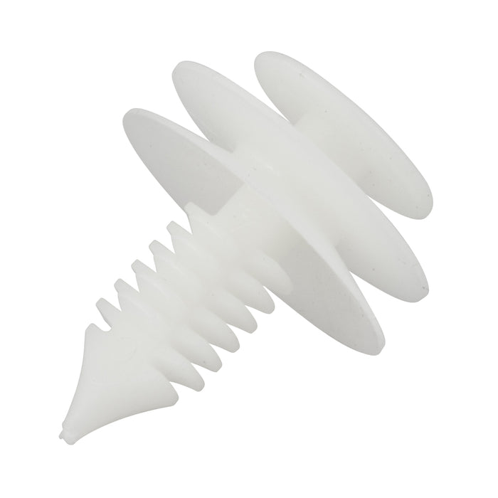 Retainer for Seat Back Panel 5/8" OD x 1 11/32" O/A LGTH x 5/16" Hole Nylon by Spaenaur Inc.