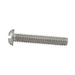 Machine Screw, Round Head, Slotted Drive, #10-24 UNC x 3/4" Length, Aluminum Natural by Spaenaur Inc.