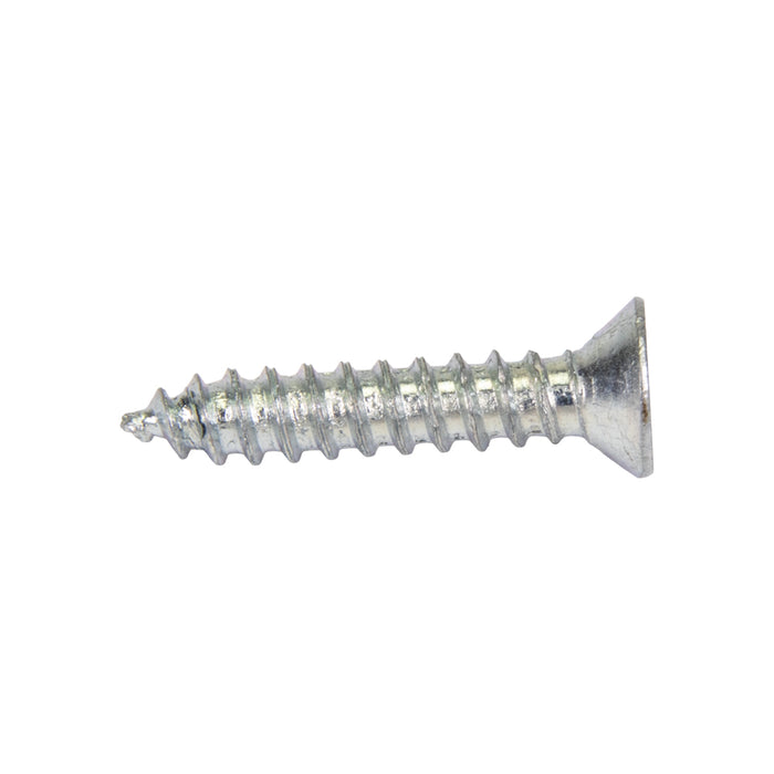 Tapping Screw, Flat Head Phillips Drive, Type AB, #14 x 3/4" Length, Steel Zinc Plated by Spaenaur Inc.