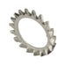 External Overlap tooth Lockwasher, Size M12 (12.5 ID x 20.5 OD x 1 TH) A2 Stainless Steel DIN 6798A/A2 M12 by Spaenaur Inc.