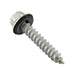 Self-Drilling Screw, Type B, Neo-bond Washer Head, #14 x 2" Length, Stainless Steel 18-8 by Spaenaur Inc.