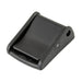 Cam Buckle Takes 2" x 1/16" or 1/8" Webbing Delrin 500 Plastic Black by Spaenaur Inc.