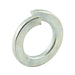 Split Lockwasher DIN 127A M4 Spring Steel Zinc Plated DIN 127A/ST-ZP M4 by Spaenaur Inc.