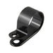 Cable Clamp 1/4" ID x 1/2" Wide Nylon Black by Spaenaur Inc.