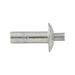 Drive Rivet Brazier Head, 1/4"DIA x 19/32" L x 7/16" Nom Grip Aluminum W/Aluminum Pin Plain by SouthCo