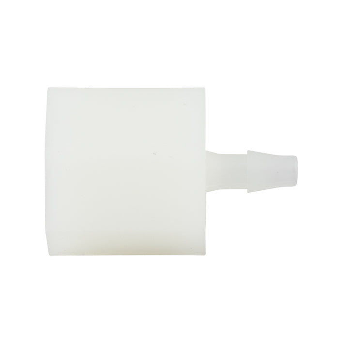 Raccord miniature à bords dentelés pour tube de 1/8 po de diamètre intérieur (1/8 po-27 Fpt) en nylon par Spaenaur Inc.