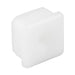 Heavy Duty Nylon Threaded Adapter for 16/18 Gauge Square Tube 1" 1/4"-20 UNC Thread Nylon Natural. by Spaenaur Inc.