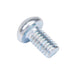 Machine Screw, Round Head, Phillips Socket Recess Drive, #10-32 UNF x 1/2" Length, Steel Zinc Plated Trivalent by Spaenaur Inc.