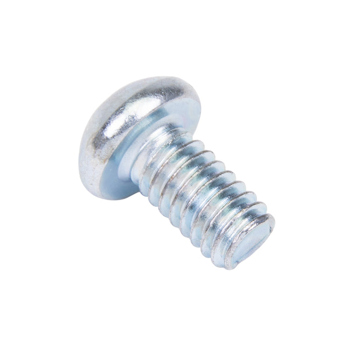 Machine Screw, Round Head, Phillips Socket Recess Drive, #8-32 UNC x 1-1/4" Length, Steel Zinc Plated Trivalent by Spaenaur Inc.