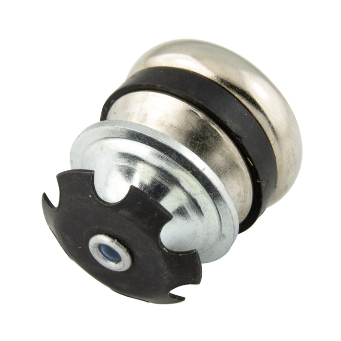 Patins pivotants pour meubles, pour tubes ronds 7/8 po x 29/32 po, base en acier zingué, fabriqués par Spaenaur Inc.