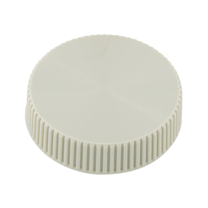 Shear-Loc Knob, Fine Ribbed #8 x 1/2" O.D. Dupont Delrin 500 Gray by Spaenaur Inc.