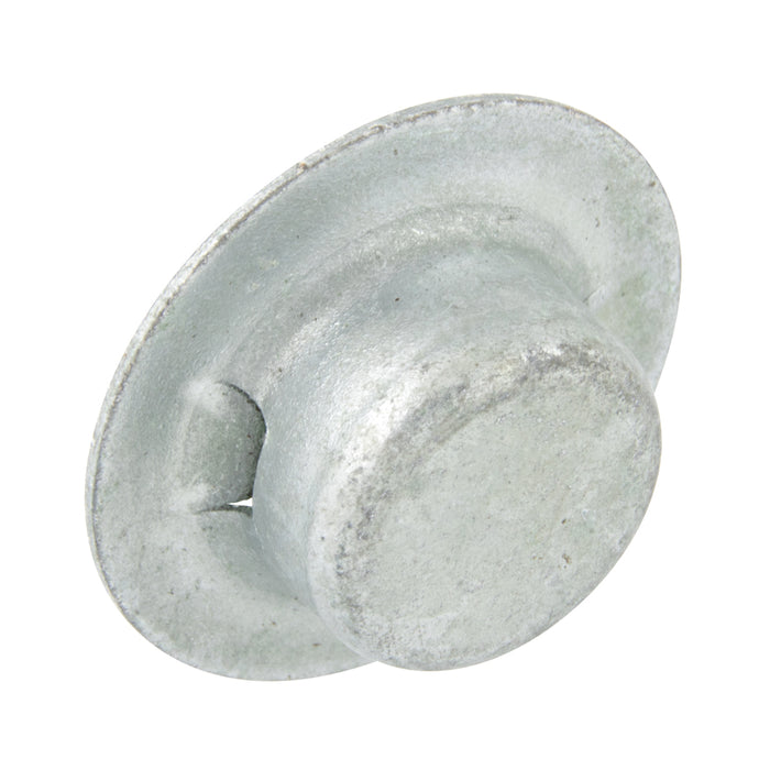 Écrou à pression de type « Washer Cap » pour tige de 5/16", rondelle de 5/8" de diamètre, hauteur totale de 0,236". Acier électrozingué et chromaté par Spaenaur Inc.