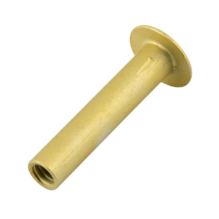 Binder Post Only #8-32 UNC x 1" x 13/64" Body DIA. x 7/16" Head DIA Aluminum, Brass Anodized
