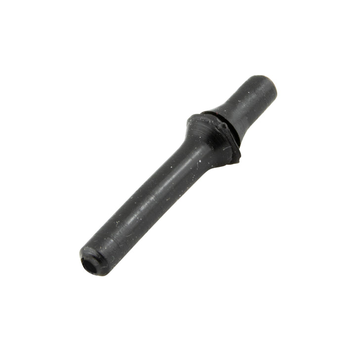 Sleeved Rubber Grommet, 3/32" ID x 1/16" Groove Width x 3/16" Groove Dia. x 1-1/4" O/A Thickness, P.V.C. by Spaenaur Inc.