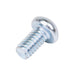 Machine Screw, Round Head, Phillips Socket Recess Drive, #4-40 UNC x 3/4" Length, Steel Zinc Plated Trivalent by Spaenaur Inc.