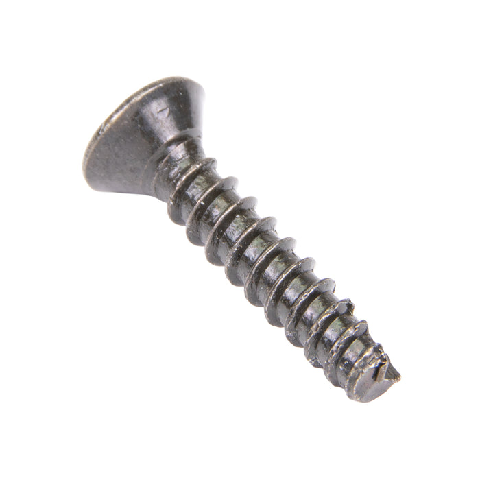 Thread-Cutting Screw Flat Phil HD #5 x 5/8" LONG, Type 25 Hardened Steel Black Zinc Finish by Spaenaur Inc.