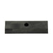 Spacer .64" x 1.96" Polyacetal Plastic Black by Spaenaur Inc.