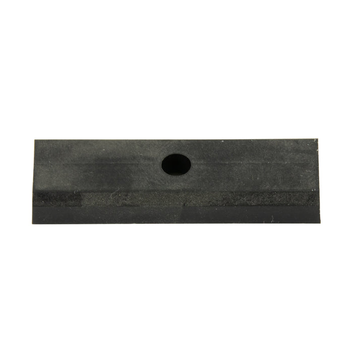 Spacer .44" x 1.12" Polyacetal Plastic Black by Spaenaur Inc.