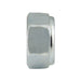 Écrou hexagonal « Fujilok », fini complet avec insert en acier inoxydable AISI-301 7/16 po - 14 UNC Acier à faible teneur en carbone Zinc PLTD. Chromate transparent par Spaenaur Inc.