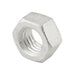 Hexagon Nut Finished Full 1/4"-28 UNF (7/16" A/F x 7/32" TH) Aluminum (Alloy 6061-T6) Plain ANSI B18.2.2-1986 by Spaenaur Inc.