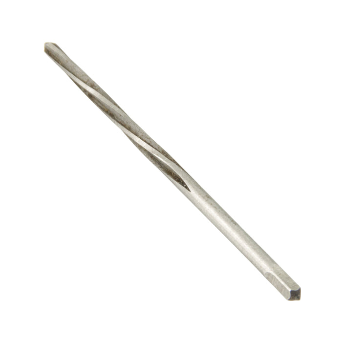 Alésoir à broche conique à queue droite, spirale à gauche/coupe à droite, longueur totale 5 x 4 5/16 po, acier rapide, Spaenaur Inc.