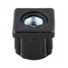 Plug Glide for 16/18 Gauge Square Tube 1" x 5/16"-18 Polyethylene Black by Spaenaur Inc.