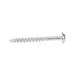 Wood Screw, Round Washer Head, Robertson®; Square Socket, #8 x 1-3/4" Length, Steel Lubricized, ASME/ANSI B18.6.1 by Spaenaur Inc.