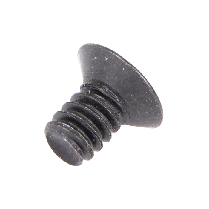 Machine Screw, Countersunk Head, Phillips Drive, #4-40 UNC x 3/16" Length, Steel Oxide Black