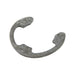 Bague de retenue externe (courbée) 3/16 po d'arbre x 0,122 po de diamètre libre x 0,015 po d'épaisseur en acier à ressort à haute teneur en carbone, fabriquée par Spaenaur Inc.