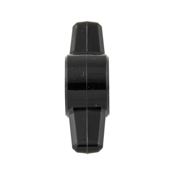 Shear-Loc Tee Knob, Metric M5 Dupont Delrin 500 Black by Spaenaur Inc.