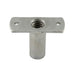 Écrou en T, base plate 1/2 po x 3/4 po (sans trous) 10-32UNF, cylindre 9/32 po LG x 0,245/0,227 po DIA en acier brut par Spaenaur Inc.
