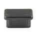 Insert Plug, Rectangular 1/2" x 1" Rect 16 GA Polyethylene Black by Spaenaur Inc.