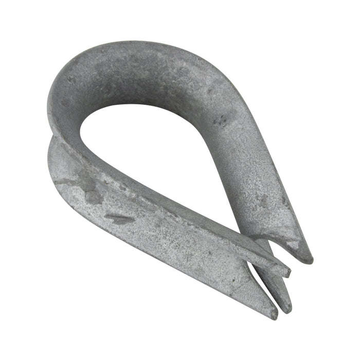 Cosse standard pour câble métallique de 3/16 po, électroplaquée par Spaenaur Inc.